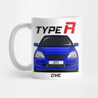 Civic EP3 Type R Blue Mug